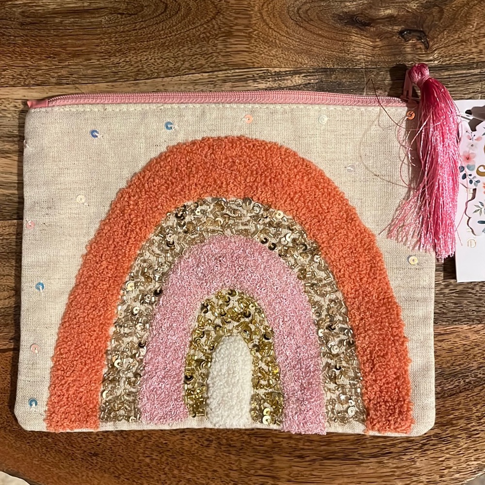 Beaded Make Up Bag